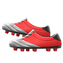 Animal Crossing Items Cleats Red