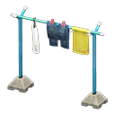 Animal Crossing Items Clothesline Pole Blue / Plain