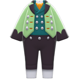 Animal Crossing Items Cold-country Bunad Green