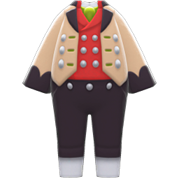 Animal Crossing Items Cold-country Bunad Red