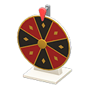 Animal Crossing Items Colorful Wheel Black & red