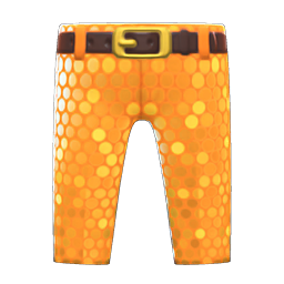 Animal Crossing Items Comedian's Pants Orange