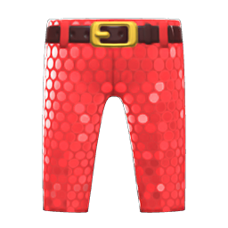 Animal Crossing Items Comedian's Pants Red