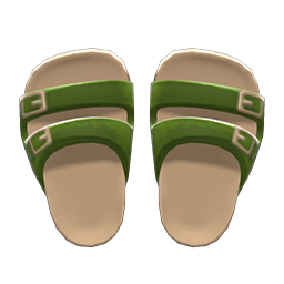 Comfy Sandals Green