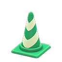 Animal Crossing Items Cone Green stripes