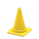Animal Crossing Items Cone Yellow