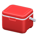 Animal Crossing Items Cooler Box Red