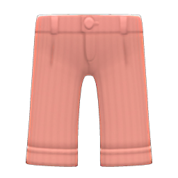 Animal Crossing Items Corduroy Pants Pink