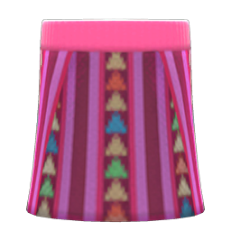 Animal Crossing Items Corte Skirt Magenta