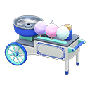 Animal Crossing Items Cotton-candy Stall Blue