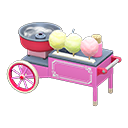 Animal Crossing Items Cotton-candy Stall Pink