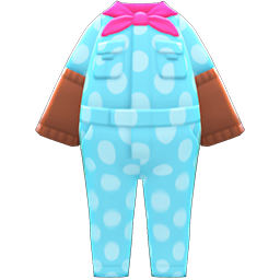 Animal Crossing Items Coveralls With Arm Covers Blue