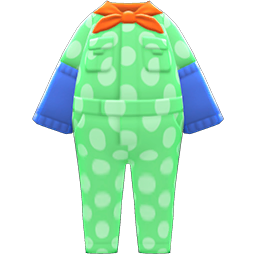 Animal Crossing Items Coveralls With Arm Covers Green