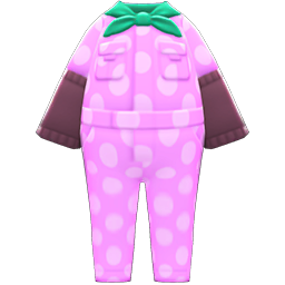 Animal Crossing Items Coveralls With Arm Covers Pink