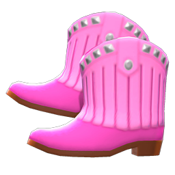 Cowboy Boots Pink