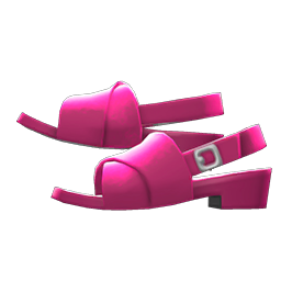 Animal Crossing Items Cross-belt Sandals Pink