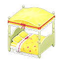Animal Crossing Items Cute Bed Yellow