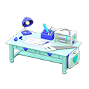 Animal Crossing Items Cute Diy Table Sky blue