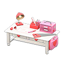 Animal Crossing Items Cute Diy Table White