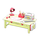 Animal Crossing Items Cute Diy Table Yellow