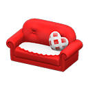 Animal Crossing Items Cute Sofa Red