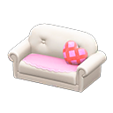 Animal Crossing Items Cute Sofa White