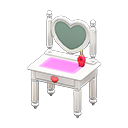 Animal Crossing Items Cute Vanity White