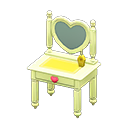 Animal Crossing Items Cute Vanity Yellow