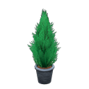 Animal Crossing Items Cypress Plant Black