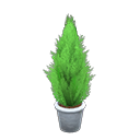 Animal Crossing Items Cypress Plant White