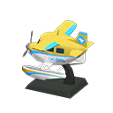 Animal Crossing Items Dal Model Plane Yellow