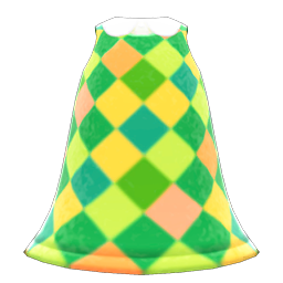 Animal Crossing Items Dazed Dress Green