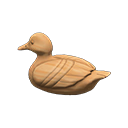 Animal Crossing Items Decoy Duck Natural