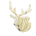 Animal Crossing Items Deer Decoration Ivory