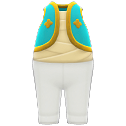 Animal Crossing Items Desert Outfit Blue