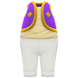 Animal Crossing Items Desert Outfit Purple