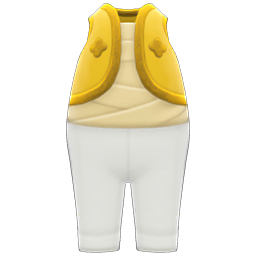 Animal Crossing Items Desert Outfit Yellow