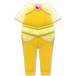 Animal Crossing Items Desert-princess Outfit Yellow