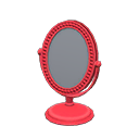 Animal Crossing Items Desk Mirror Red