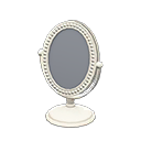 Animal Crossing Items Desk Mirror White