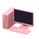 Animal Crossing Items Desktop Computer Pink / Art program