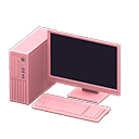Desktop Computer Pink / Calculations