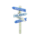 Animal Crossing Items Destinations Signpost Marine