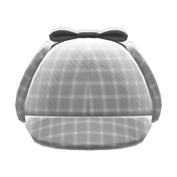 Animal Crossing Items Detective Hat Gray