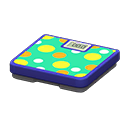 Animal Crossing Items Digital Scale Blue / Polka dots