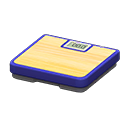 Animal Crossing Items Digital Scale Blue / Wood