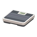 Animal Crossing Items Digital Scale White / Black stripes