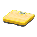 Animal Crossing Items Digital Scale Yellow / Wood
