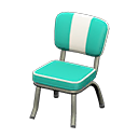 Animal Crossing Items Diner Chair Aquamarine