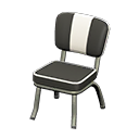 Animal Crossing Items Diner Chair Black